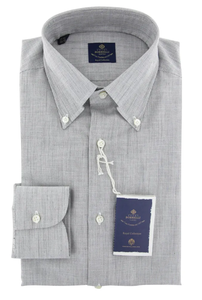 Luigi Borrelli Light Gray Shirt - Slim
