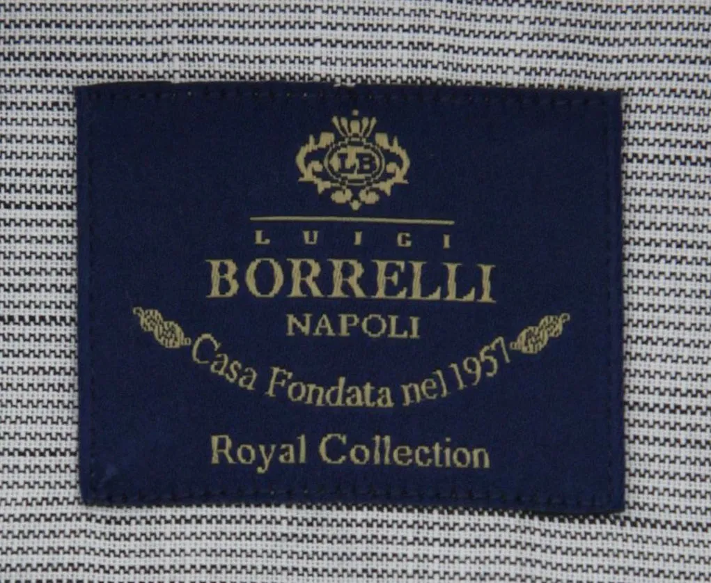 Luigi Borrelli Light Gray Shirt - Slim