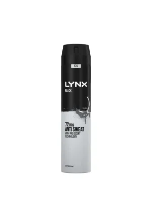 Lynx Antiperspirant Black Twin Pack