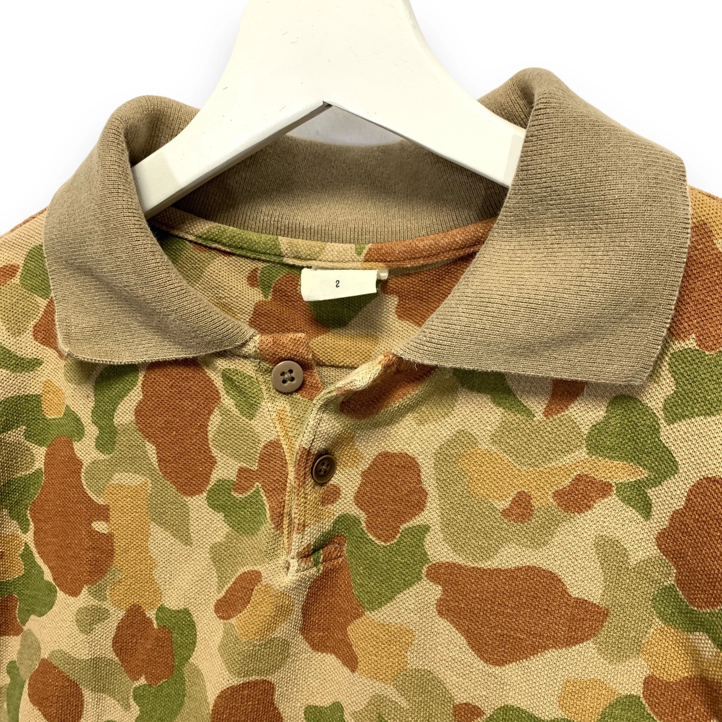 [M] Kapital Duck Camo Polo Shirt