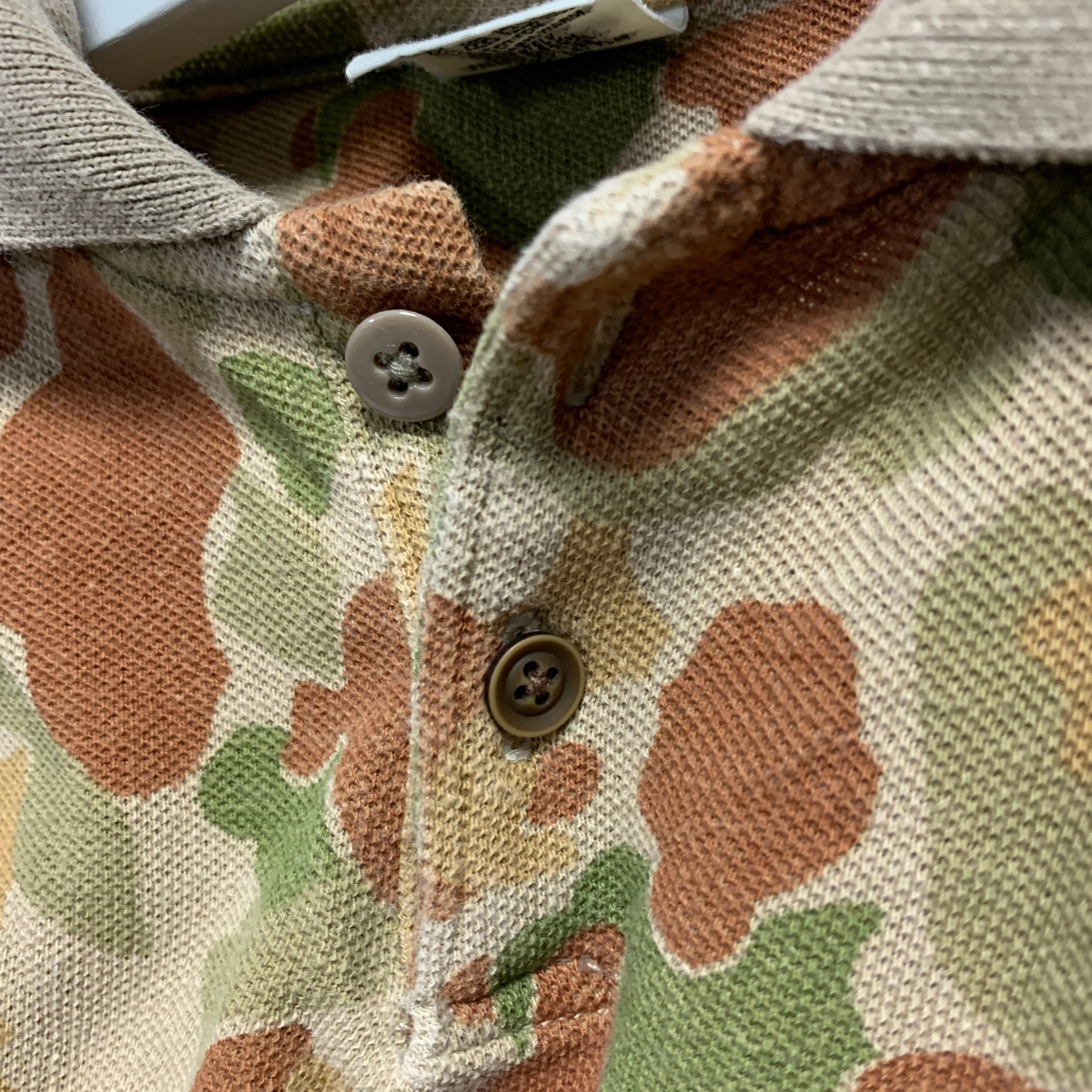 [M] Kapital Duck Camo Polo Shirt