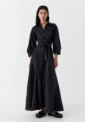 Madelyn Shirt Dress - Navy