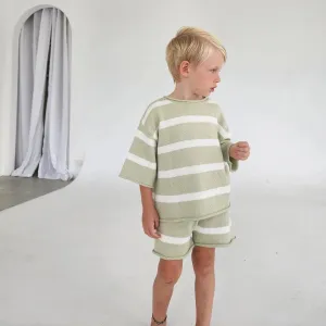 MAKI KNIT SHORTS PISTACHIO