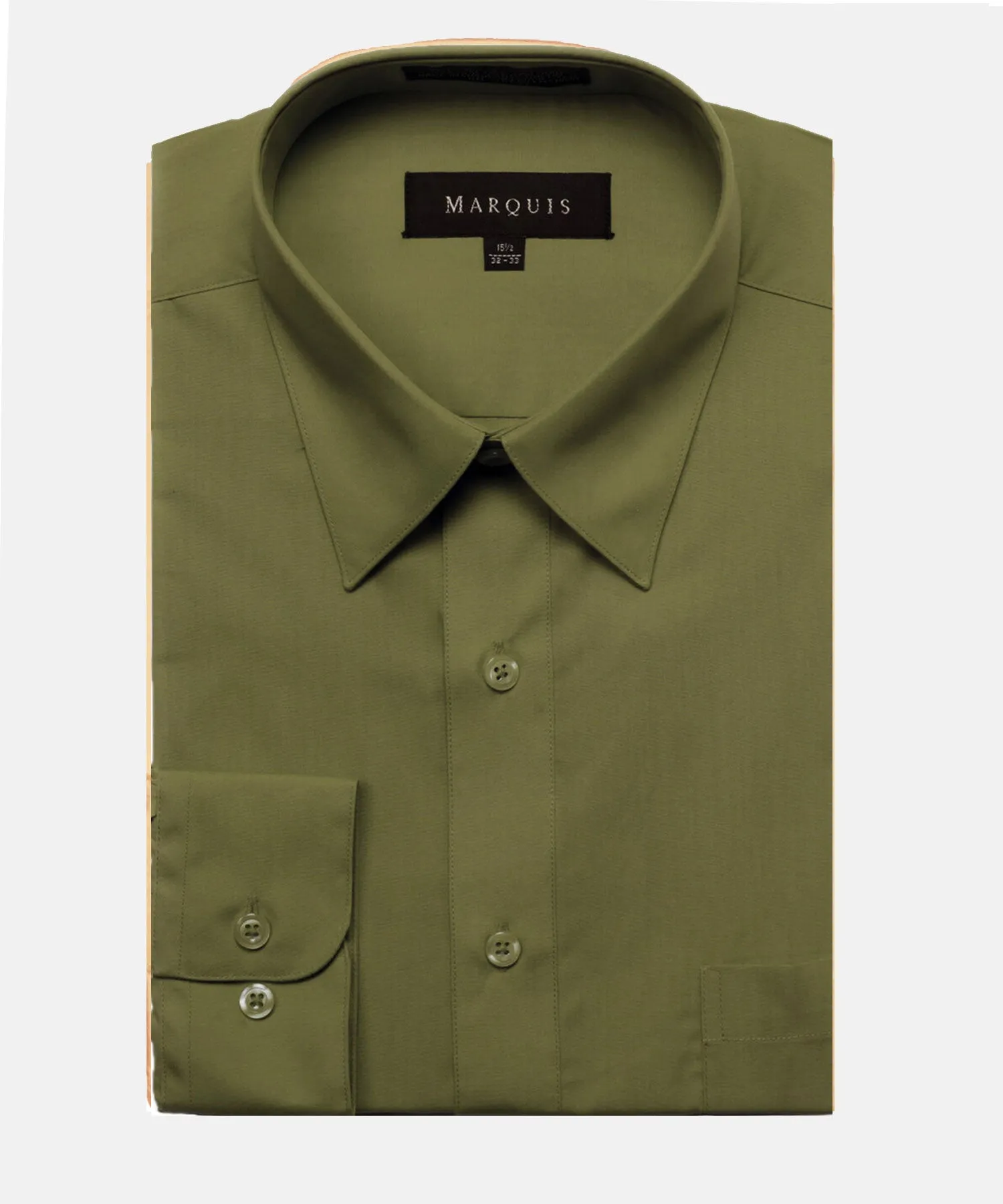 Marquis Modern Fit Dress Shirt - Olive