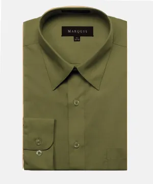 Marquis Modern Fit Dress Shirt - Olive
