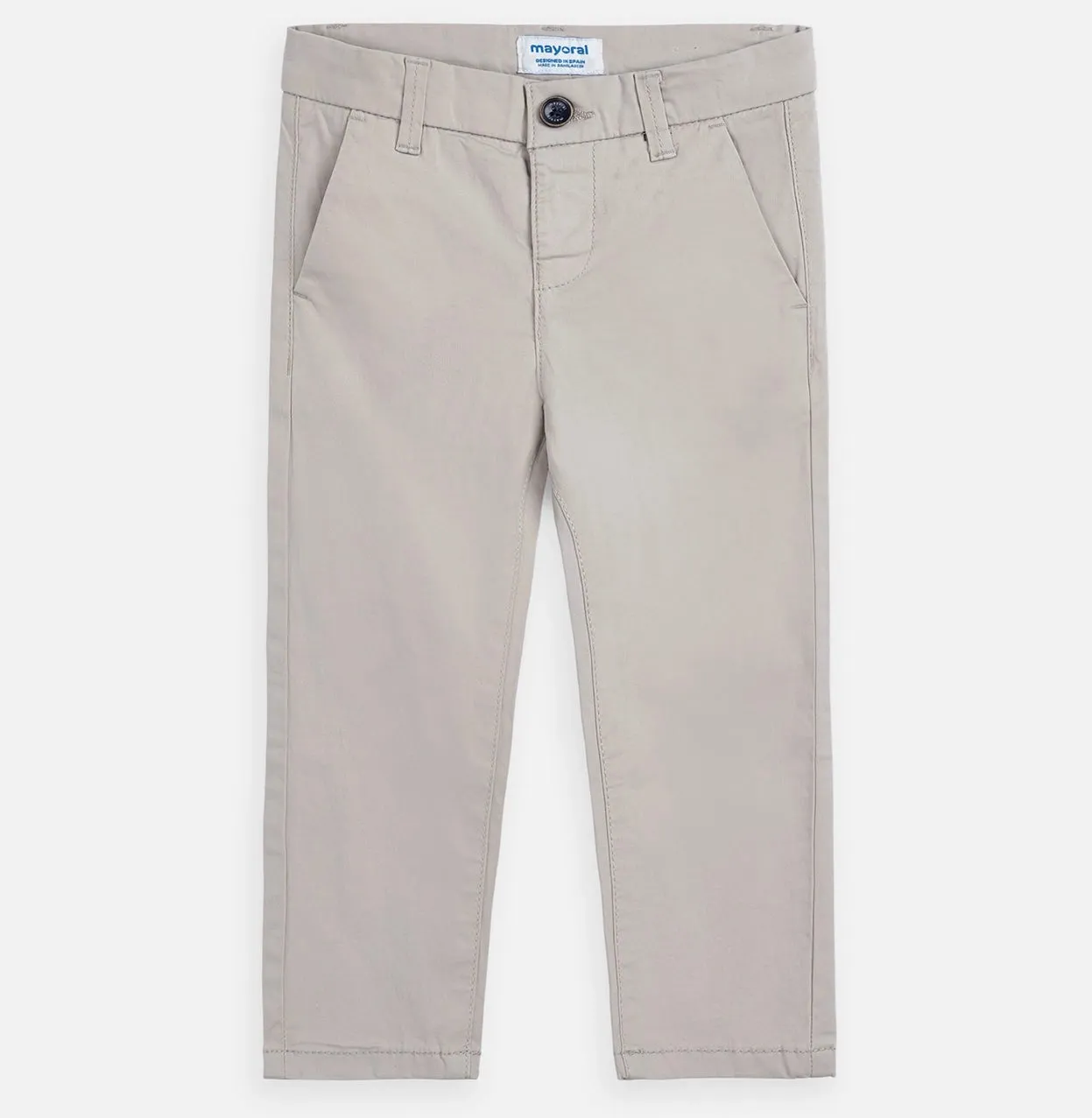 Mayoral Boys Chinos in Sand : Sizes 2 to 9 Years