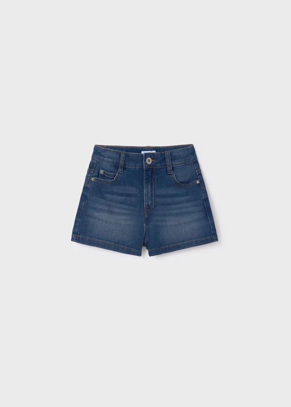 Mayoral Older Girls Shorts Ss24235 Dark Denim