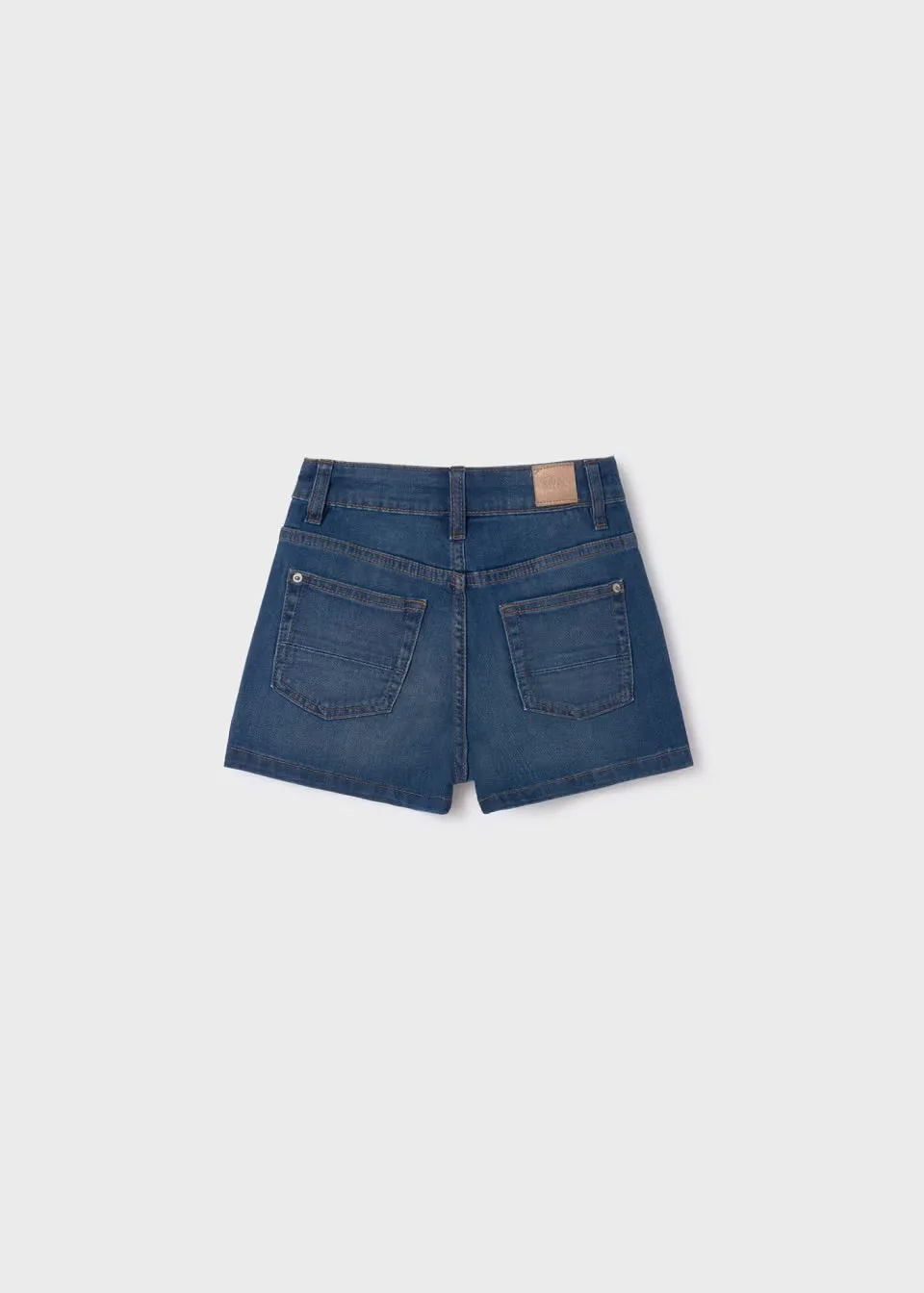Mayoral Older Girls Shorts Ss24235 Dark Denim