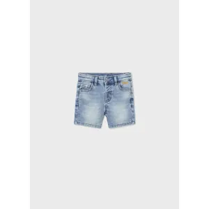 Mayoral Soft Denim Bermuda Shorts