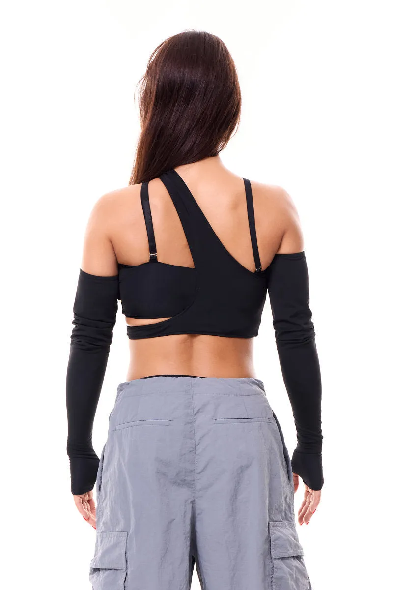 MÆD Kitana Top - Matte Black