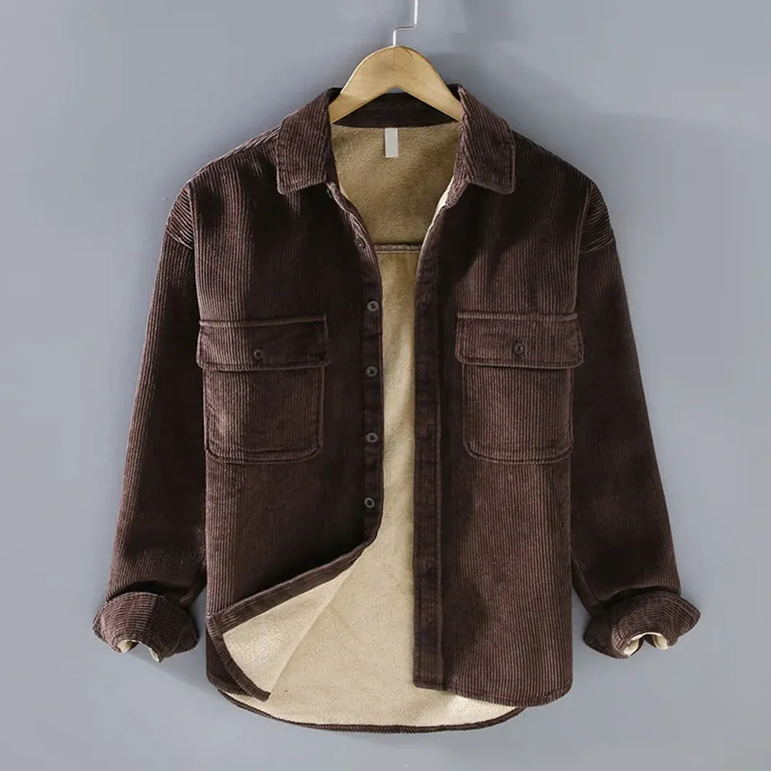 Men's Cozy Cotton Winter Shirt