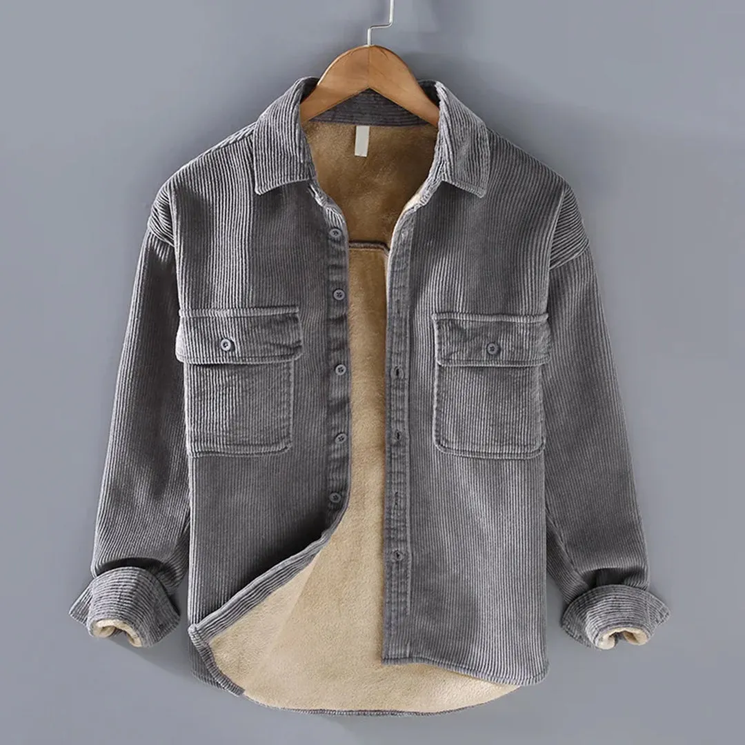 Men's Cozy Cotton Winter Shirt