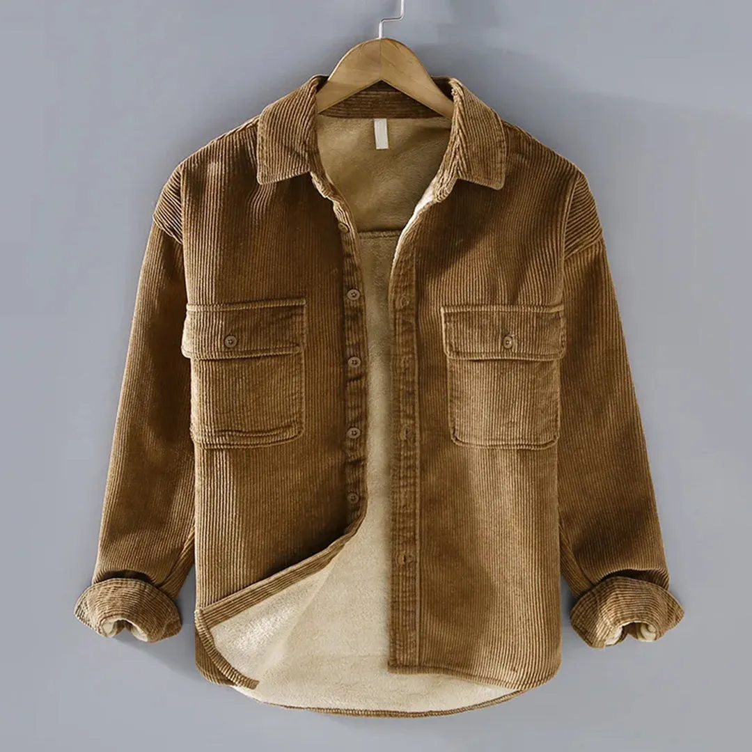 Men's Cozy Cotton Winter Shirt