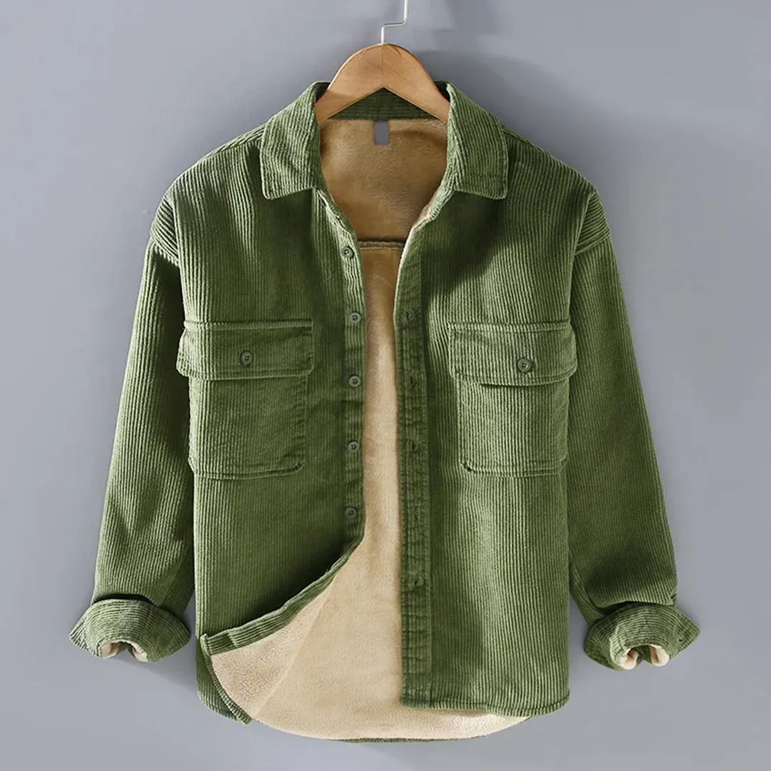 Men's Cozy Cotton Winter Shirt