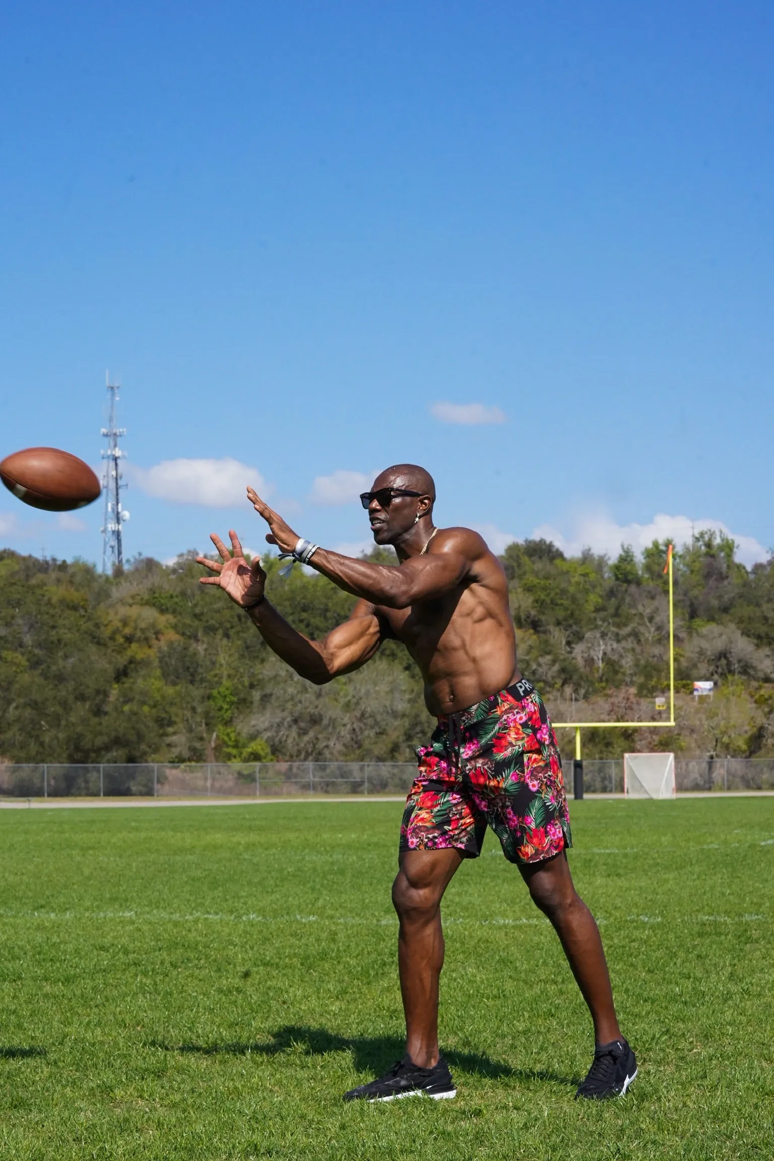 Men's Floral Shorts