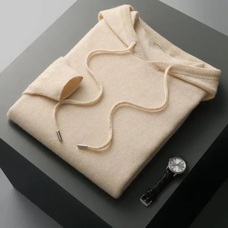 Men’s Merino Wool Hoodie – Ultra-Soft, Warm & Breathable Australian Wool Knitwear