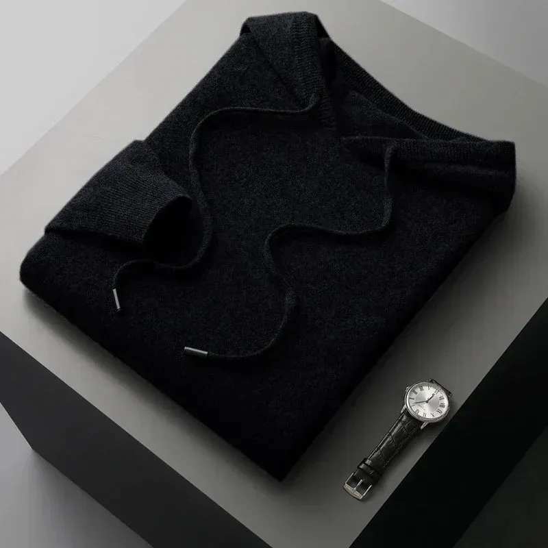 Men’s Merino Wool Hoodie – Ultra-Soft, Warm & Breathable Australian Wool Knitwear