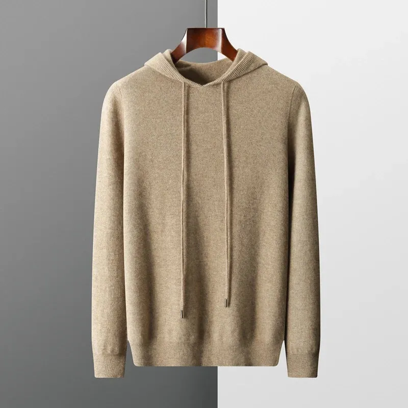 Men’s Merino Wool Hoodie – Ultra-Soft, Warm & Breathable Australian Wool Knitwear