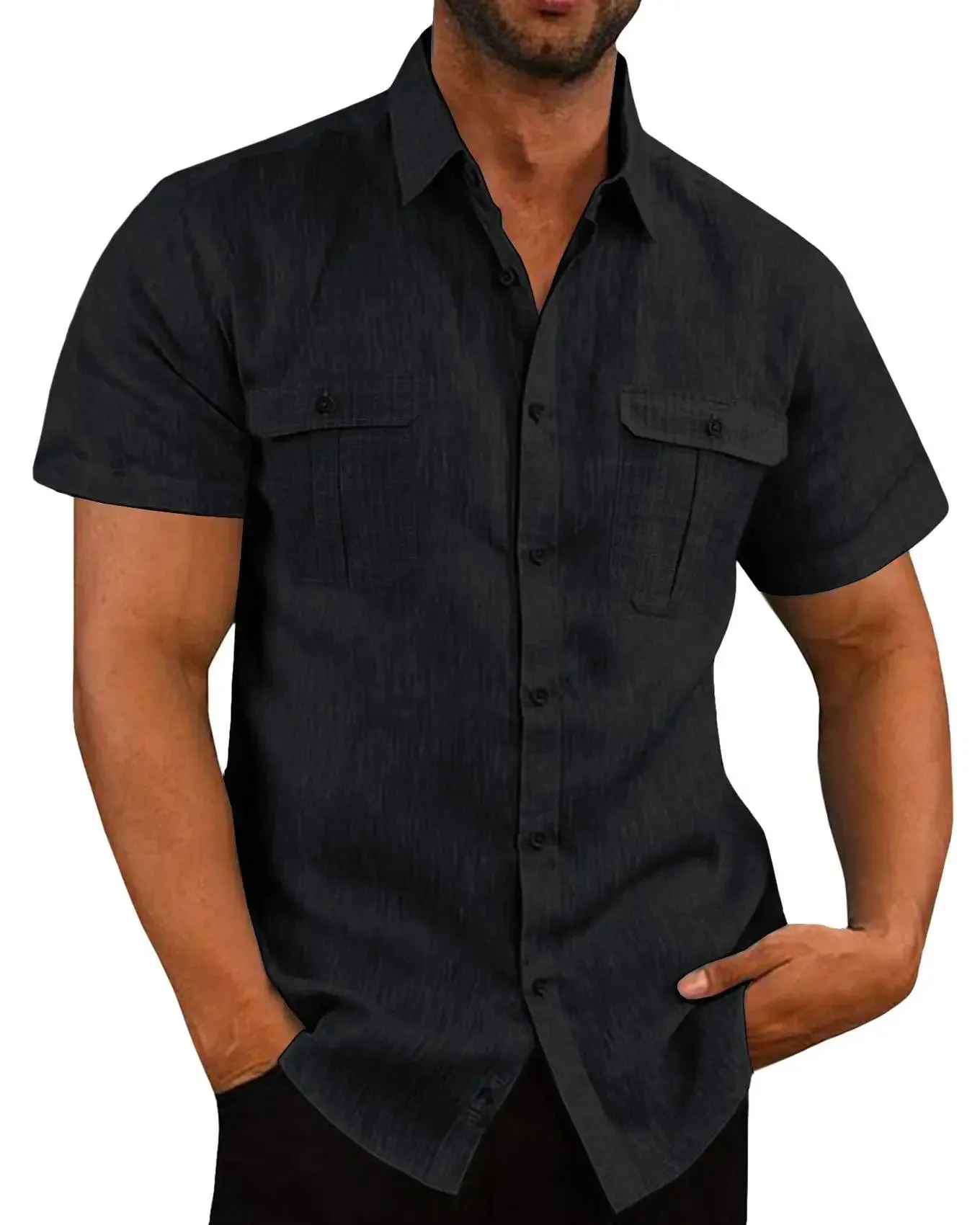 Men's Spring Polo Shirt – Breathable & Comfortable