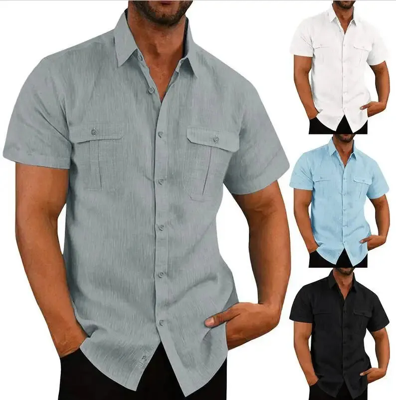 Men's Spring Polo Shirt – Breathable & Comfortable