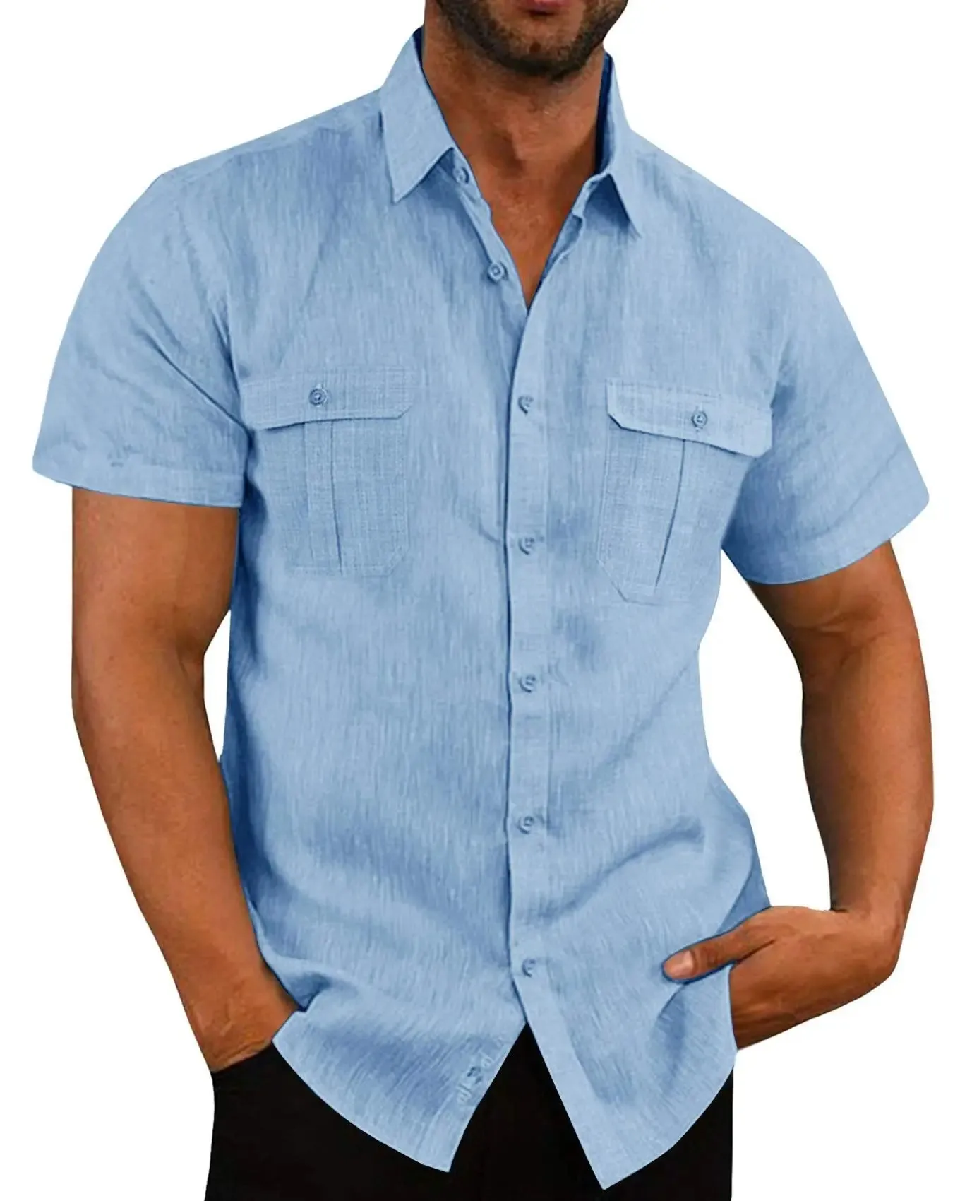 Men's Spring Polo Shirt – Breathable & Comfortable