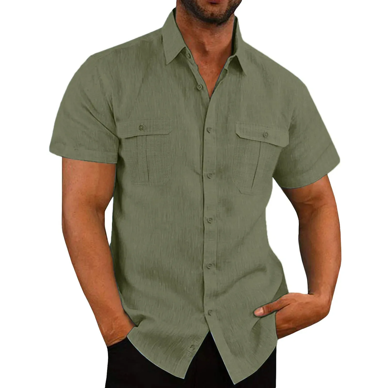 Men's Spring Polo Shirt – Breathable & Comfortable
