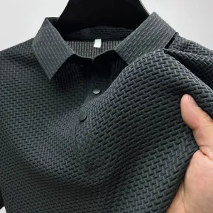Men’s Summer Short Sleeve Polo Shirt – Breathable & Casual