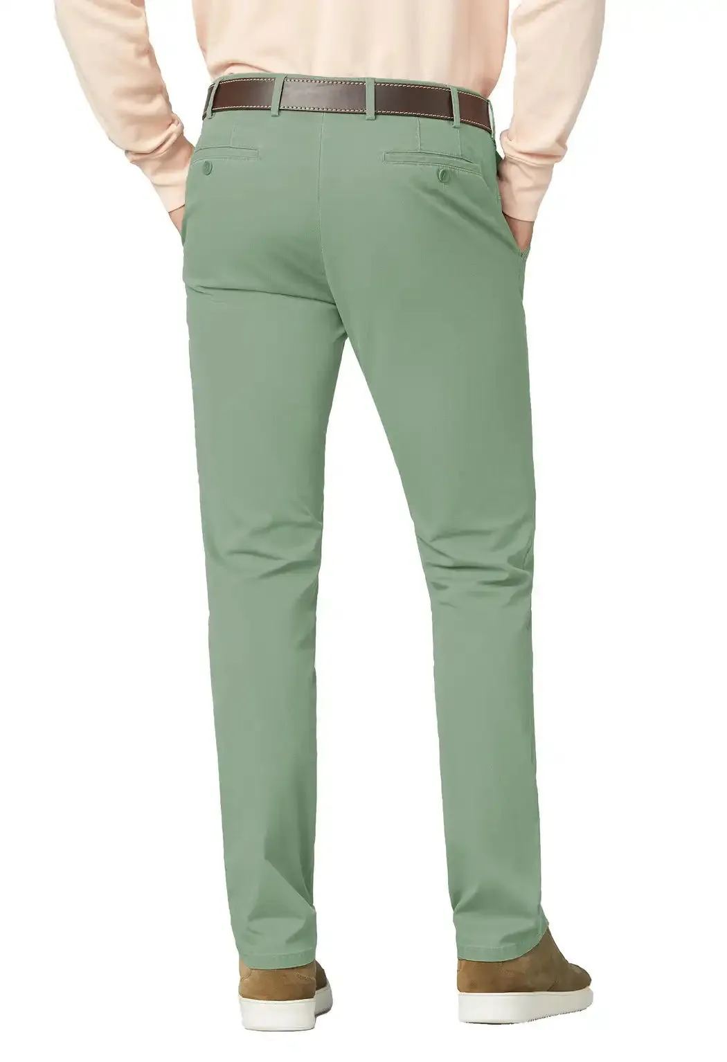 Meyer Men's Chino Trousers Rio 1-3015/27 Sage Green