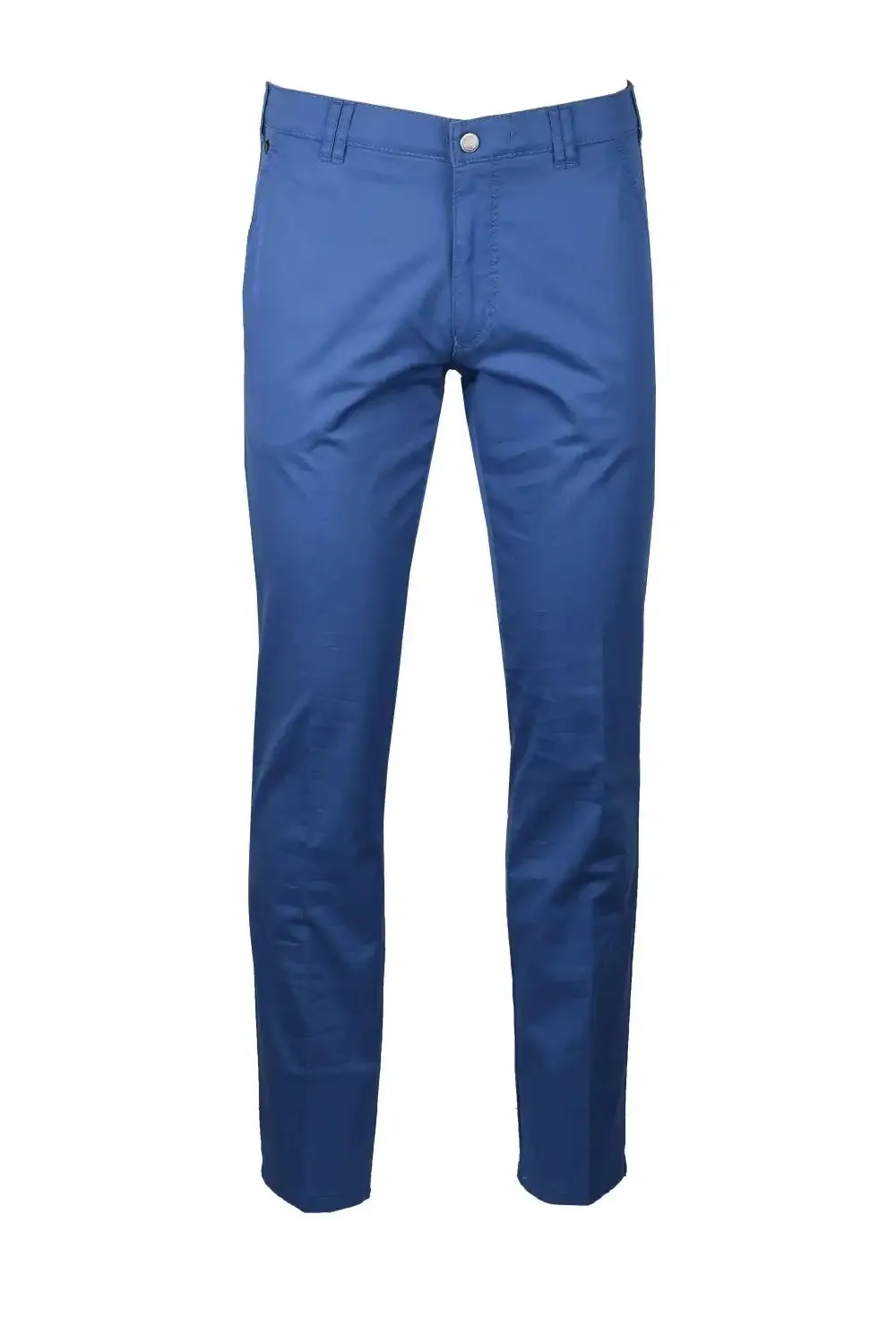 Meyer Mens Chino Trousers Rio Luxury Cotton 1-3011/17 Blue