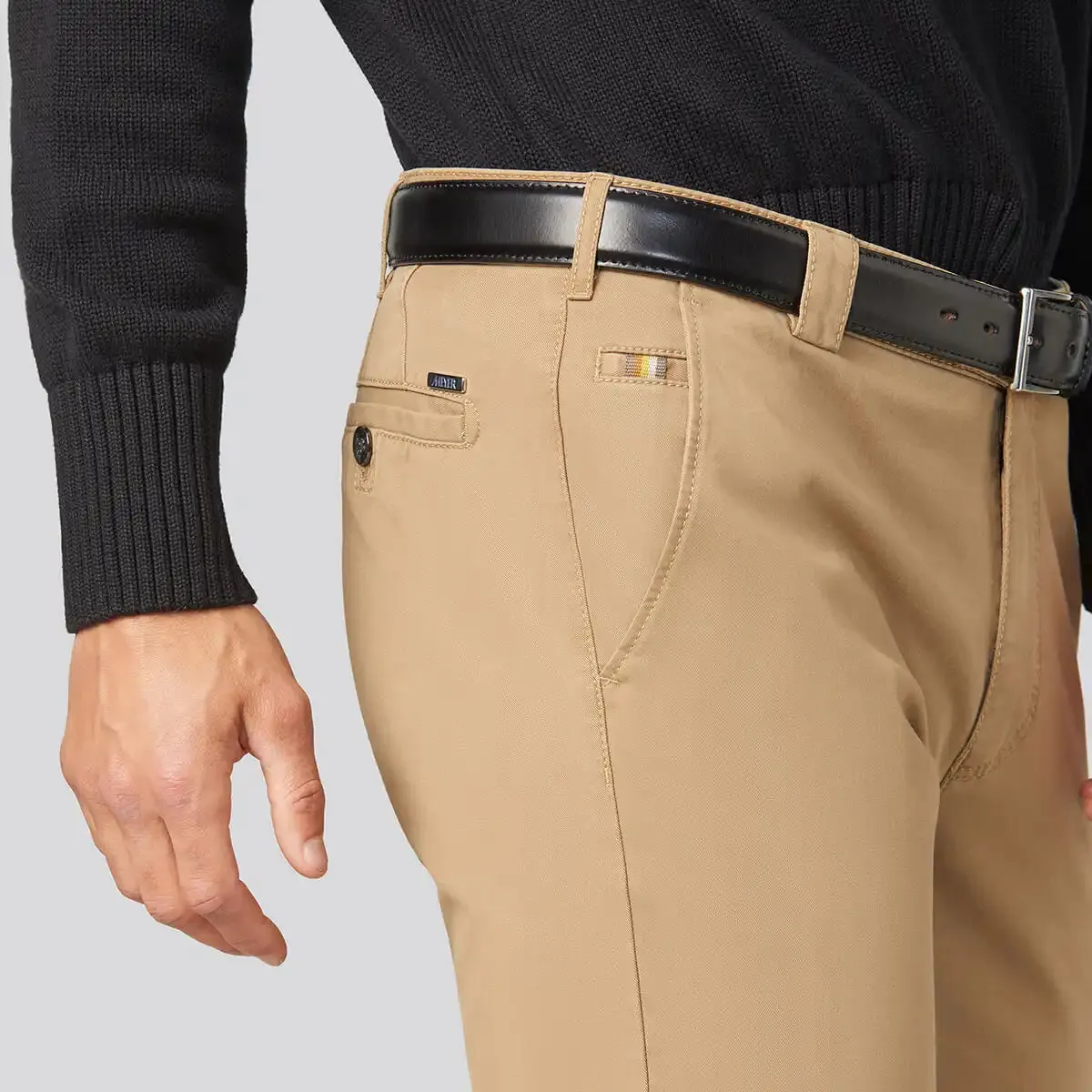 Meyer Men's Chino Trousers Roma 9-316/42 Camel Beige