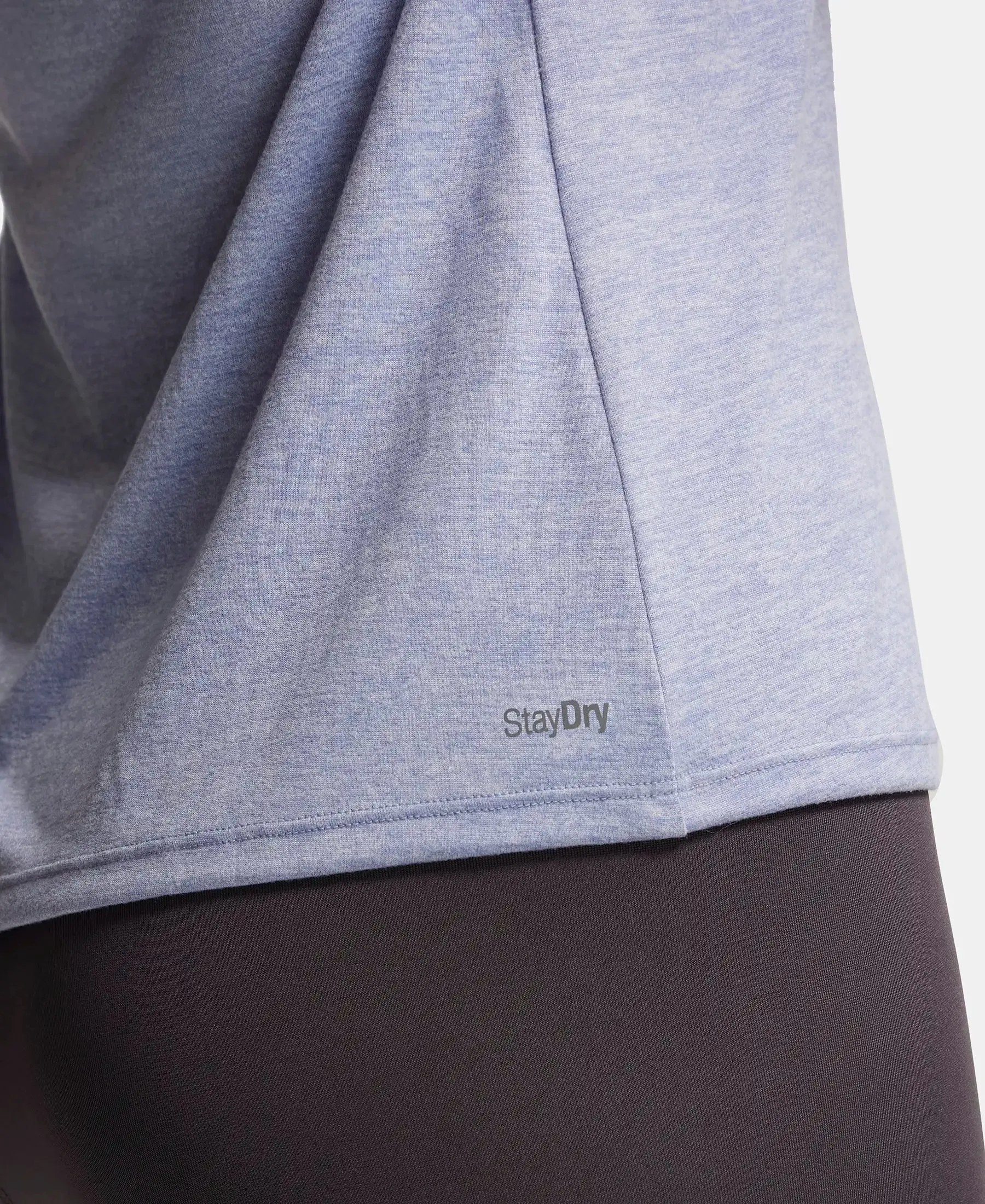 Microfiber Fabric Breathable Mesh Relaxed Fit Graphic Printed Round Neck Half Sleeve T-Shirt - Eventide