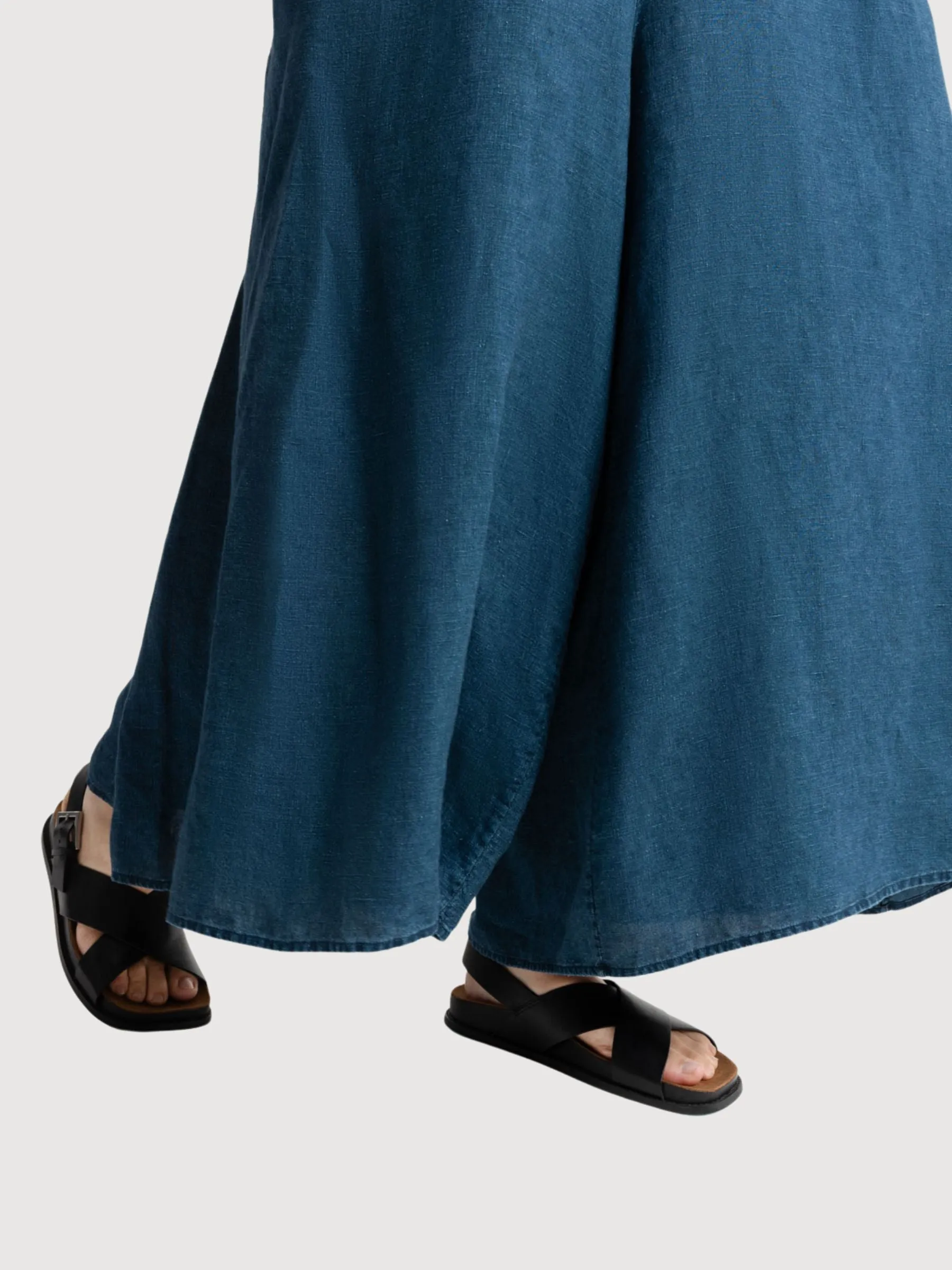 Mikasa Indigo Linen Dress Women | King Of Indigo
