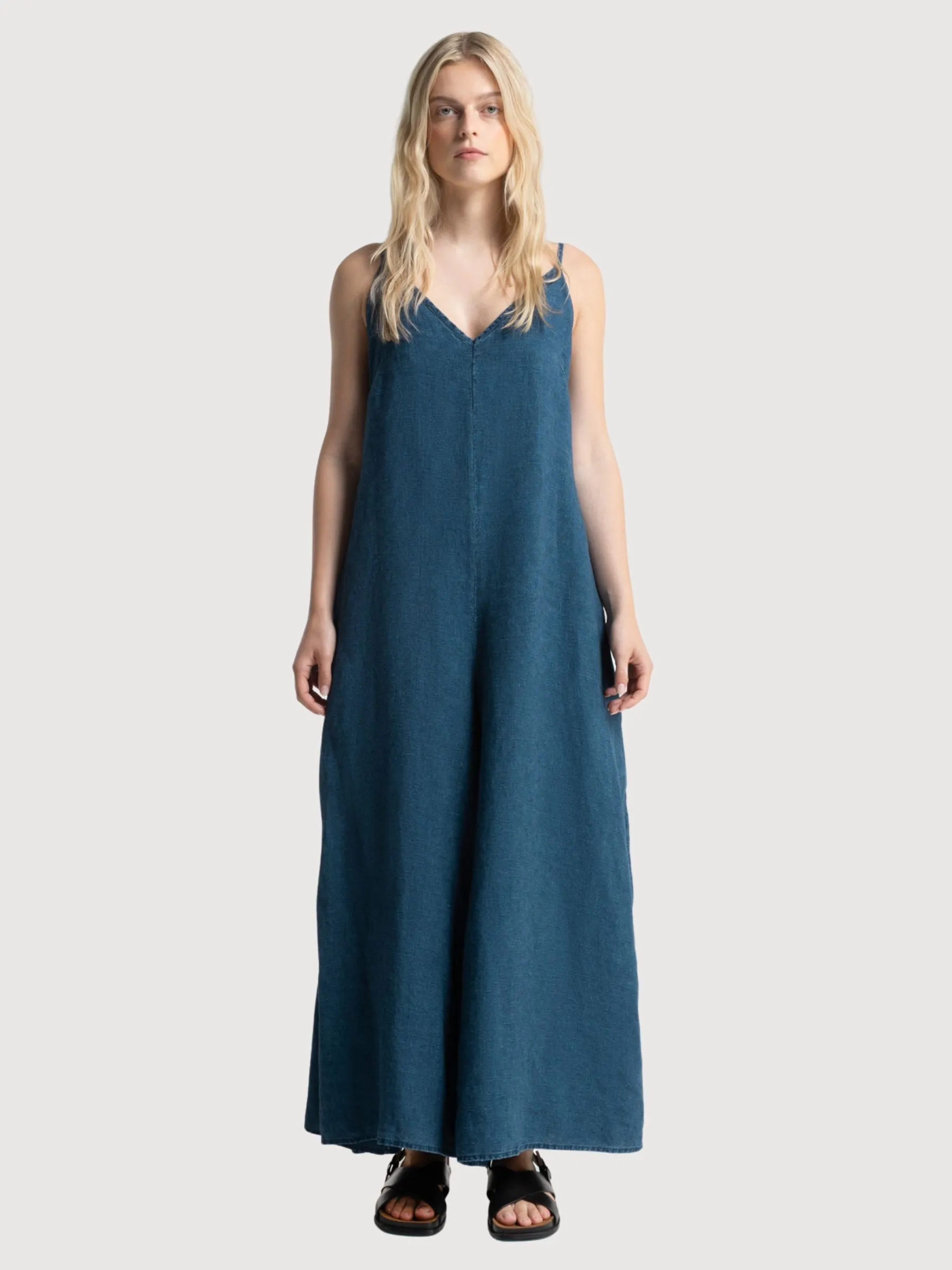 Mikasa Indigo Linen Dress Women | King Of Indigo