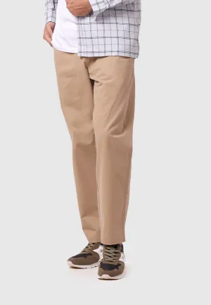 MOC Celana Panjang Pria Comfort Fit BOXWEL - CAMEL