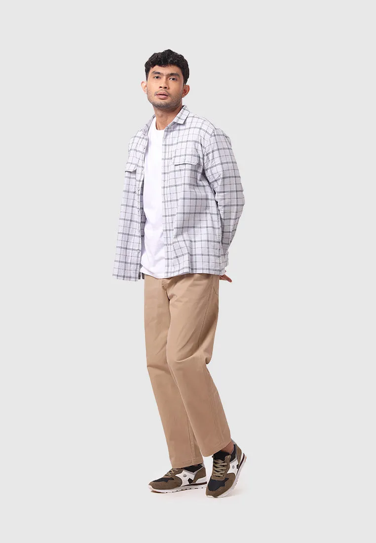 MOC Celana Panjang Pria Comfort Fit BOXWEL - CAMEL