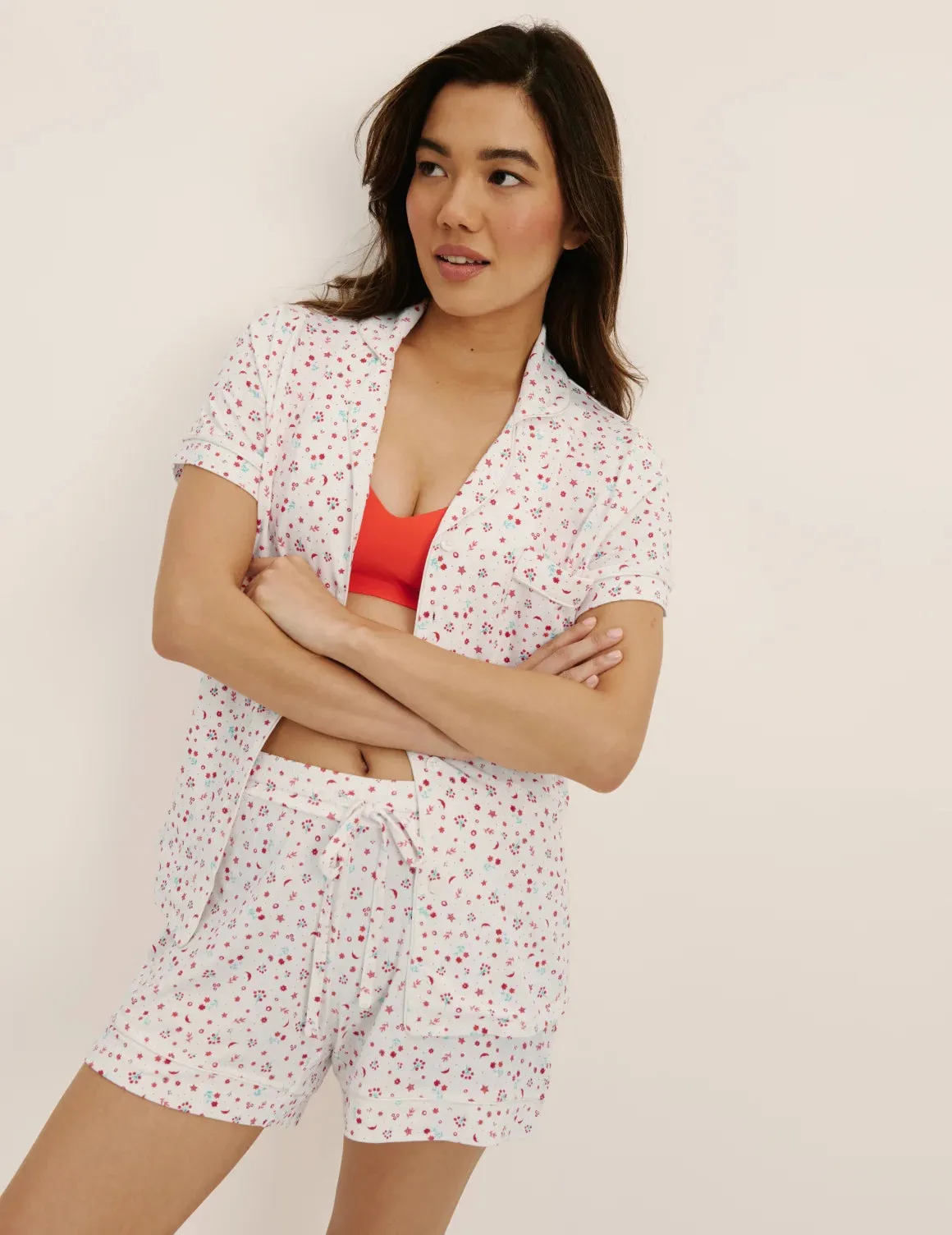 Modal Short Sleeve Sleep Set