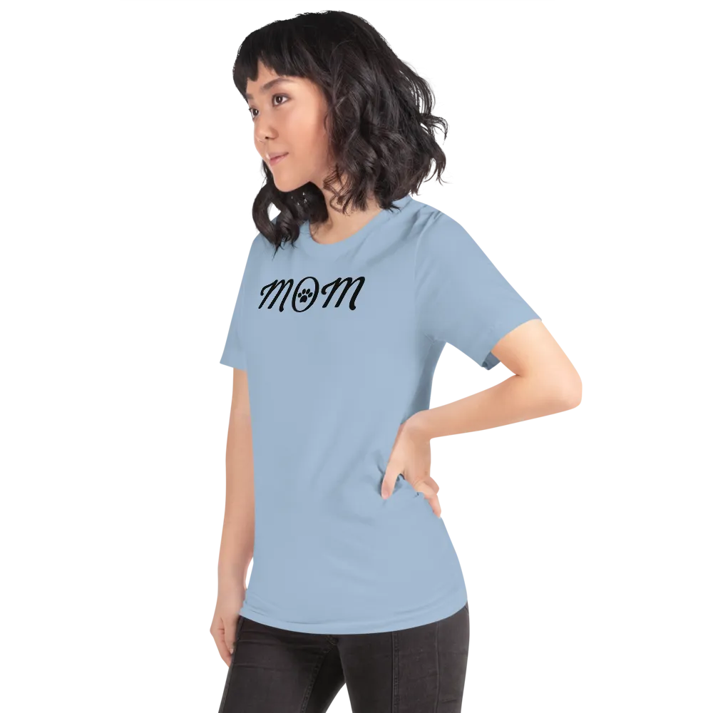 Mom w/ Dog Paw T-Shirts - Light