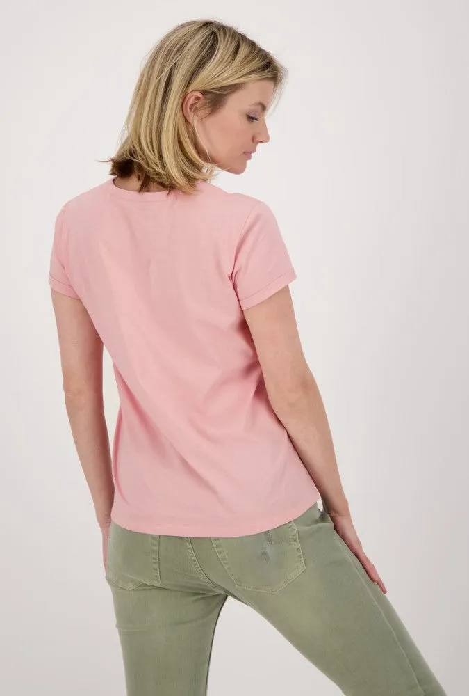 Monari V Neck Pocket Tee M406360
