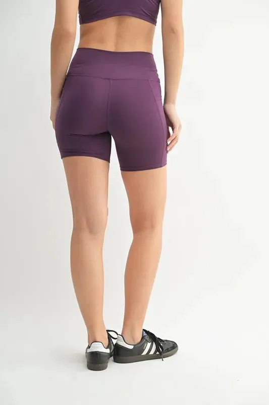 MONO B Venice Cloud Light Sculpt Biker Shorts
