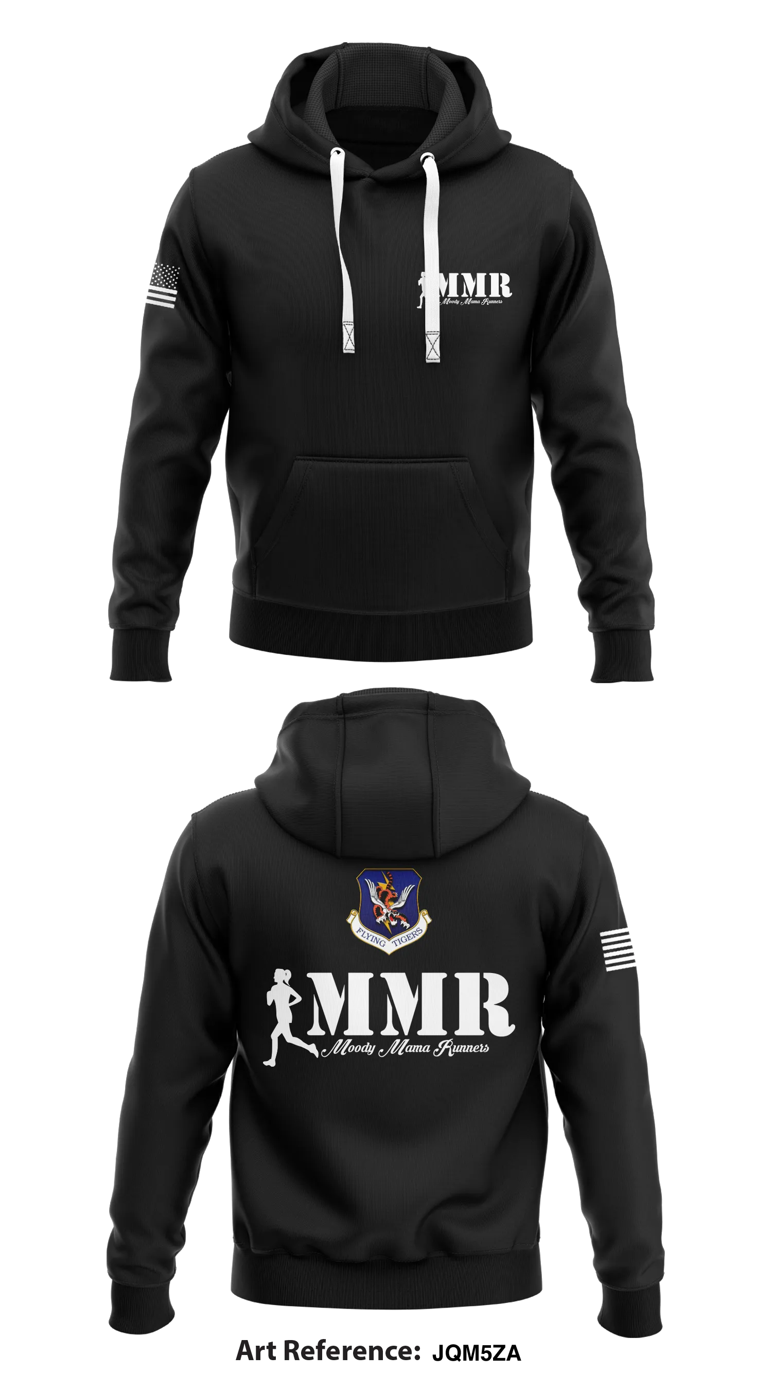 Moody Mama Runners Store 1  Core Men's Hooded Performance Sweatshirt - JQM5ZA