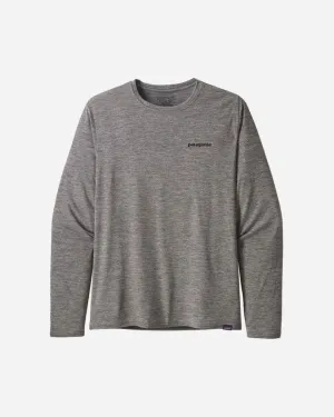 M's L/S Cap Cool Daily - Feather Grey