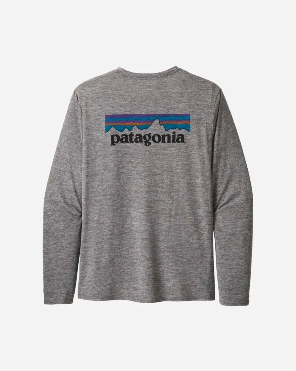 M's L/S Cap Cool Daily - Feather Grey