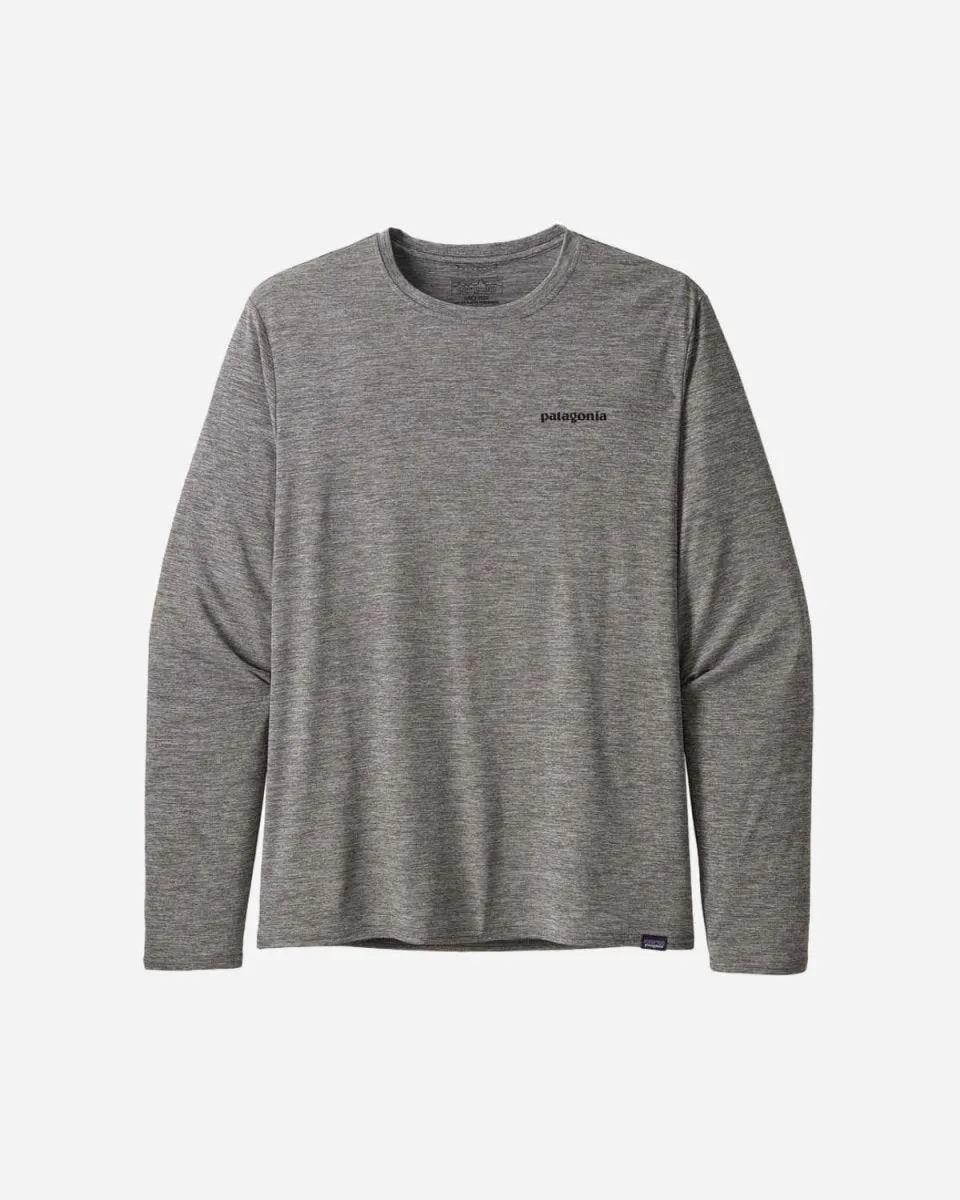 M's L/S Cap Cool Daily - Feather Grey