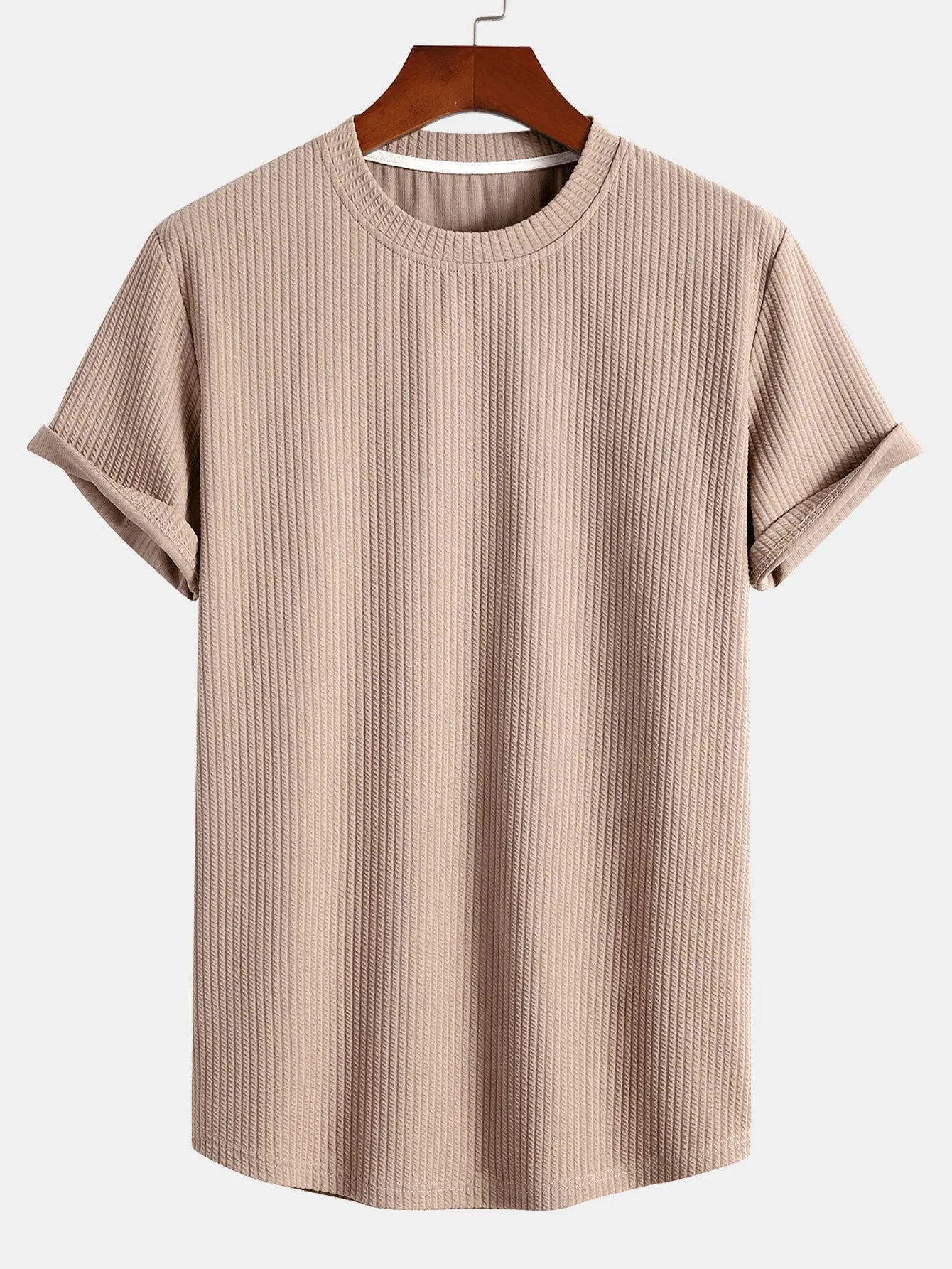 Muscle-Fit T-Shirt for Men with Stretch