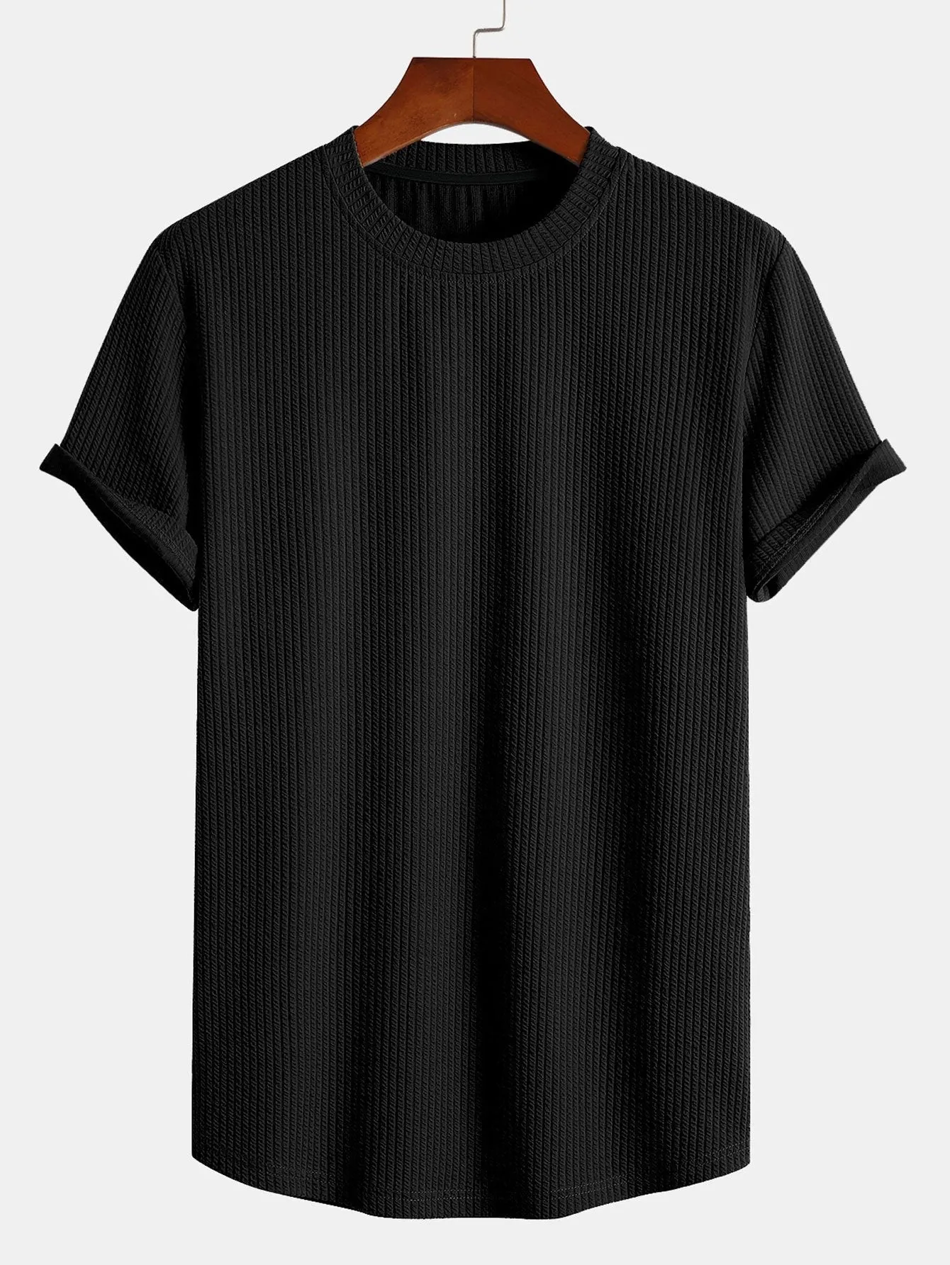 Muscle-Fit T-Shirt for Men with Stretch