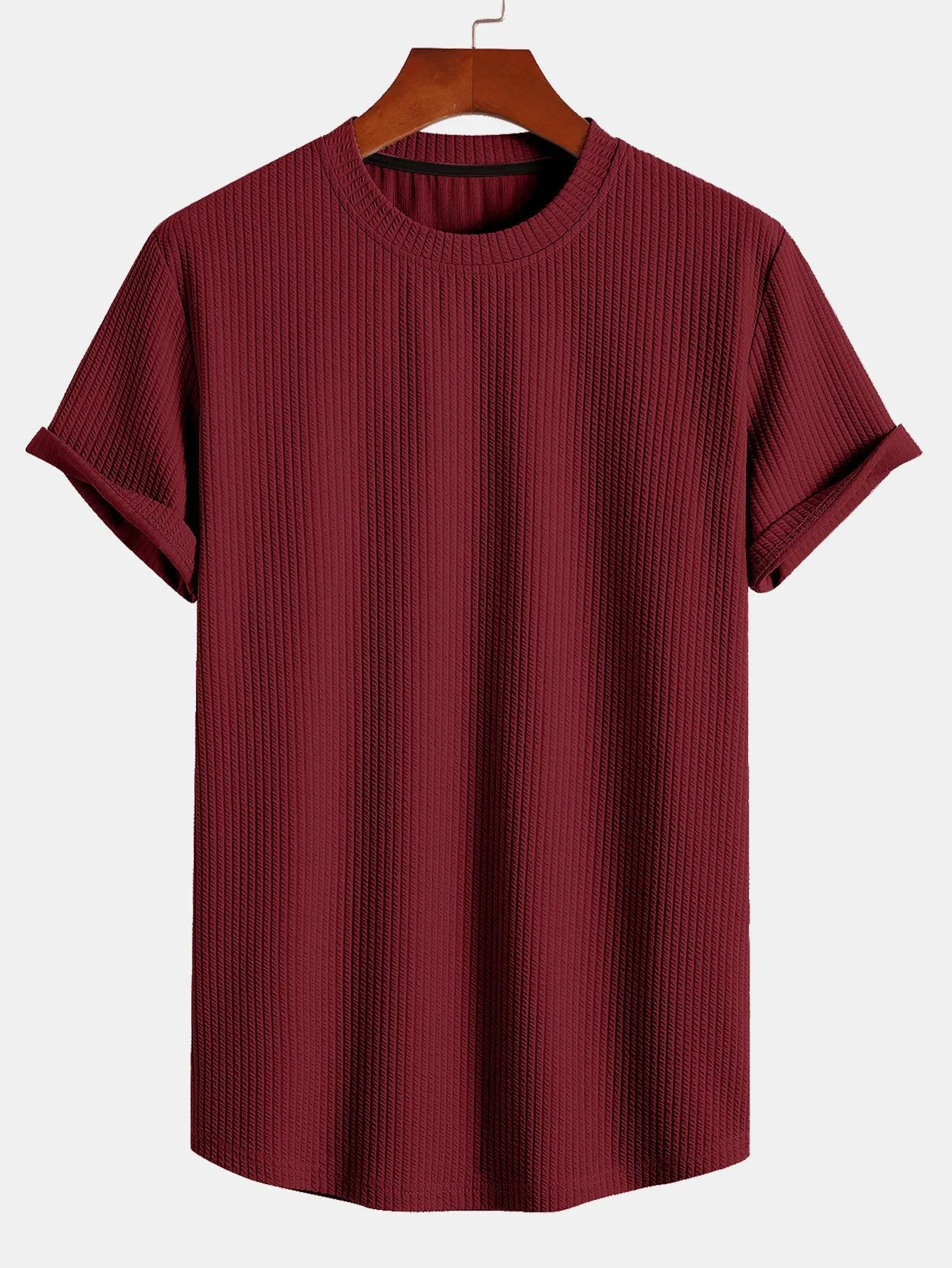 Muscle-Fit T-Shirt for Men with Stretch