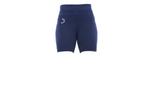 Navy Essentials Mid Shorts with Thigh Pockets