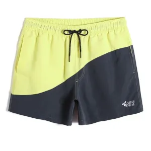 Neon Wave Board Shorts