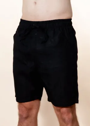 Nero - Italian Linen Shorts - Mr. Linen Co