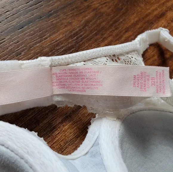 NEW Victoria's secret dream angels lace demi 32B